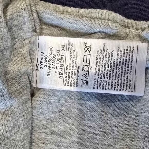 Baby GAP Toddler Varsity Jacket (3T) - Picture 6 of 7